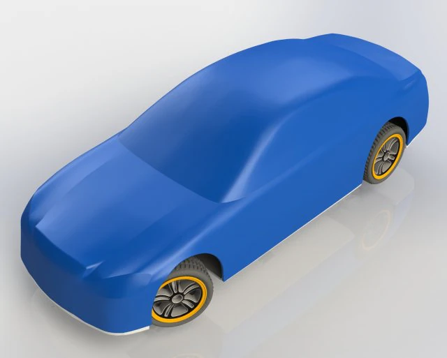 car 3D Model .c4d .max .obj .3ds .fbx .stl .blend