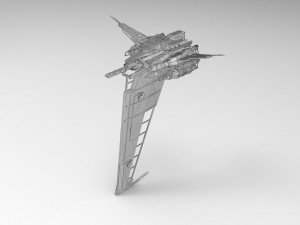 vertical fighter Modelo 3D