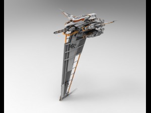 vertical fighter Modelo 3D