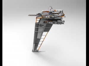 vertical fighter Modelo 3D
