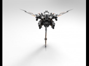 vertical fighter Modelo 3D