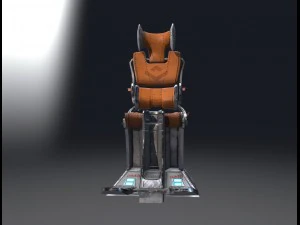 pilot seat 3D Model
