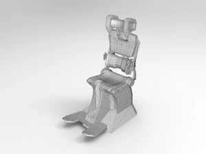 pilot seat 3D Model