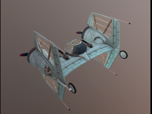 tie diesel fighter 3D Model