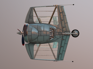 tie diesel fighter 3D Model