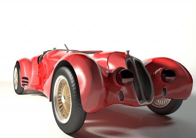 alpharomeo1937 3Dモデル .c4d .max .obj .3ds .fbx .stl .blend 