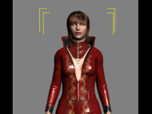 postać 3D, kobieta Model 3D