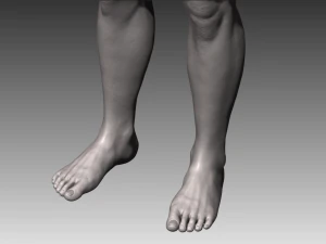 realistic white male 3D Model