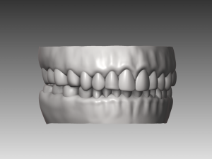 Realistic white female Modello 3D