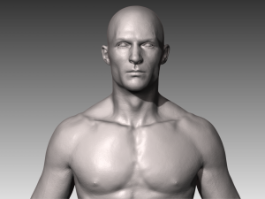 realistic white male and female bundle Modèle 3D