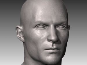 realistic white male and female bundle Modèle 3D