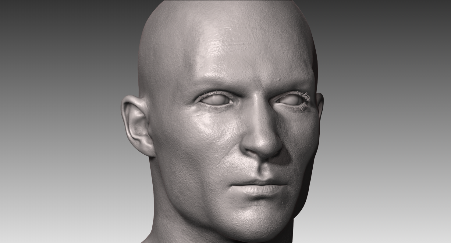 Биатлонист 3d модель