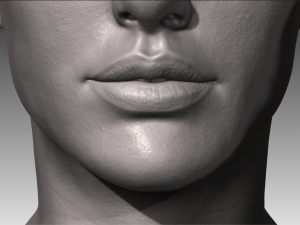 realistic white male and female head bundle Modelo 3D