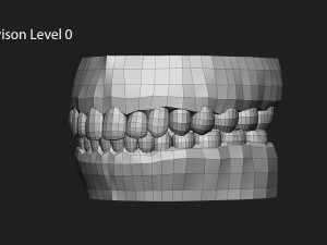asian male head for production high poly 3D Model