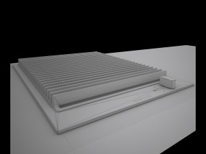 barazza hob barbecue bfeel36 c4dvray 3D Model