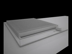 barazza hob barbecue bfeel36 c4dvray 3D Model