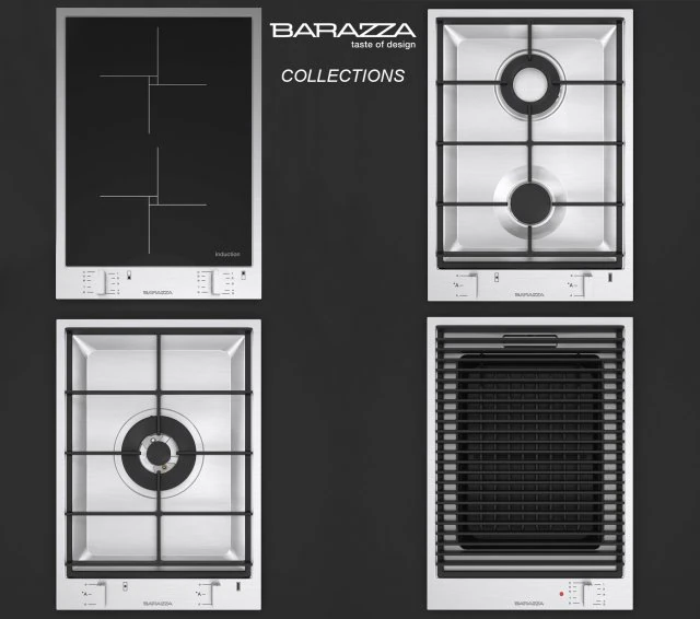 barazza induction grids barbecue cm36 c4dvray 3D Model .c4d .max .obj .3ds .fbx .stl .blend 