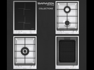 barazza induction grids barbecue cm36 c4dvray 3D मॉडल