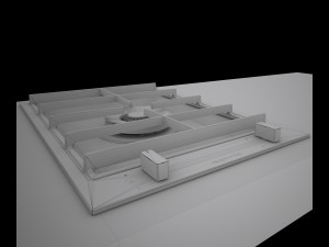 barazza induction grids barbecue cm36 c4dvray 3D 모델