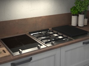 barazza induction grids barbecue cm36 c4dvray 3D 모델