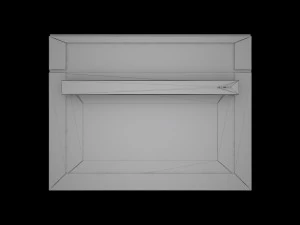 barazza oven microwave feel 45 c4dvray 3D Model