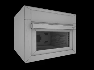 barazza oven microwave feel 45 c4dvray 3D Model