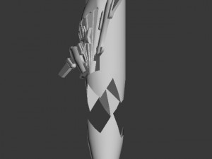 amphibious cross Modello 3D