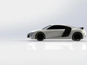 audi r8 Modelo 3D
