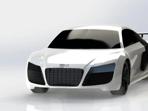audi r8 Modelo 3D