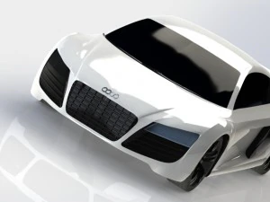 audi r8 Modelo 3D