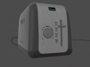 toaster kitchenaid 3D Model