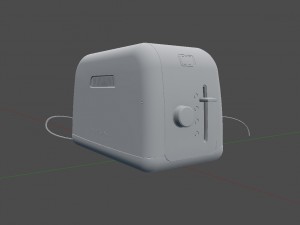 toaster kitchenaid 3D Model