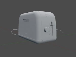 toaster kitchenaid 3D Model
