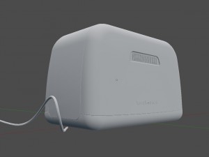 toaster kitchenaid 3D Model