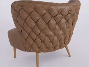 fado armchair by paulo antunes 3D Modell