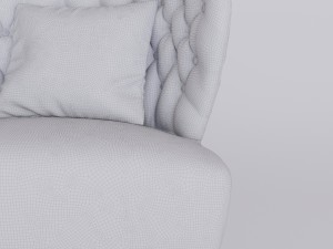 fado armchair by paulo antunes 3D Modell