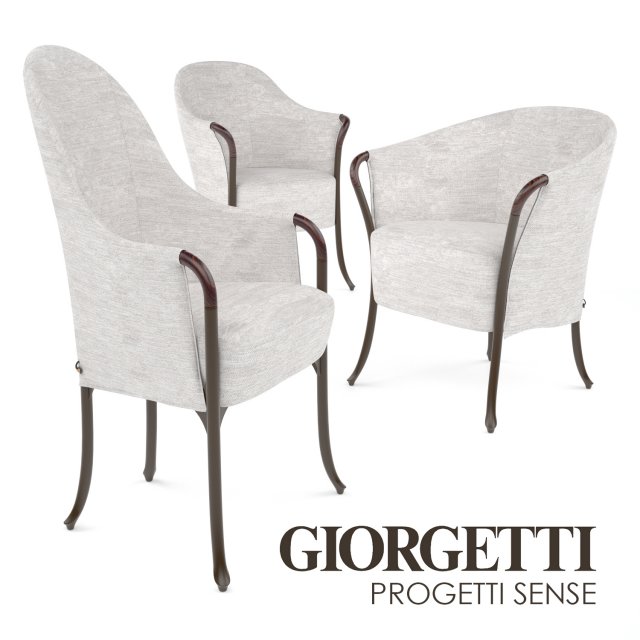 giorgetti progetti sense 3D-Modell .c4d .max .obj .3ds .fbx .stl .blend 