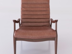 hans armchair by dwellstudio 3D Model