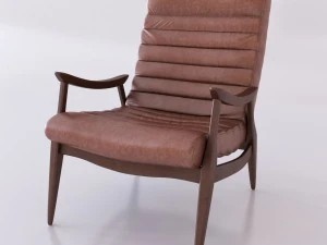 hans armchair by dwellstudio 3D Model