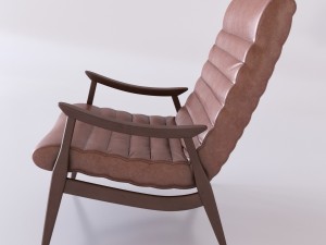 hans armchair by dwellstudio 3D Model