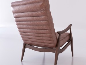 hans armchair by dwellstudio 3D Model