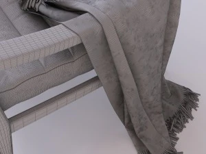 hans armchair by dwellstudio 3D Model