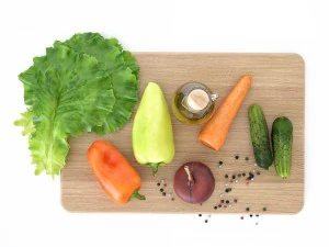 kitchen decore set vegetables 3D Model