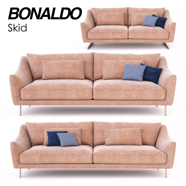 bonaldo skid 3D Model .c4d .max .obj .3ds .fbx .stl .blend 