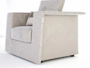 armchair appiani vittoria frigerio 3D Model