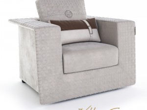 armchair appiani vittoria frigerio 3D Model