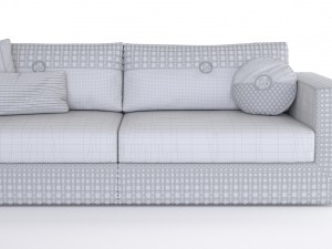 sofa appiani vittoria frigerio 3D Model