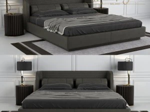 yatak bellini vittoria frigerio 3D Model