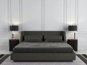 bed bellini vittoria frigerio Model 3D