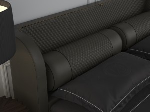 bed bellini vittoria frigerio Model 3D